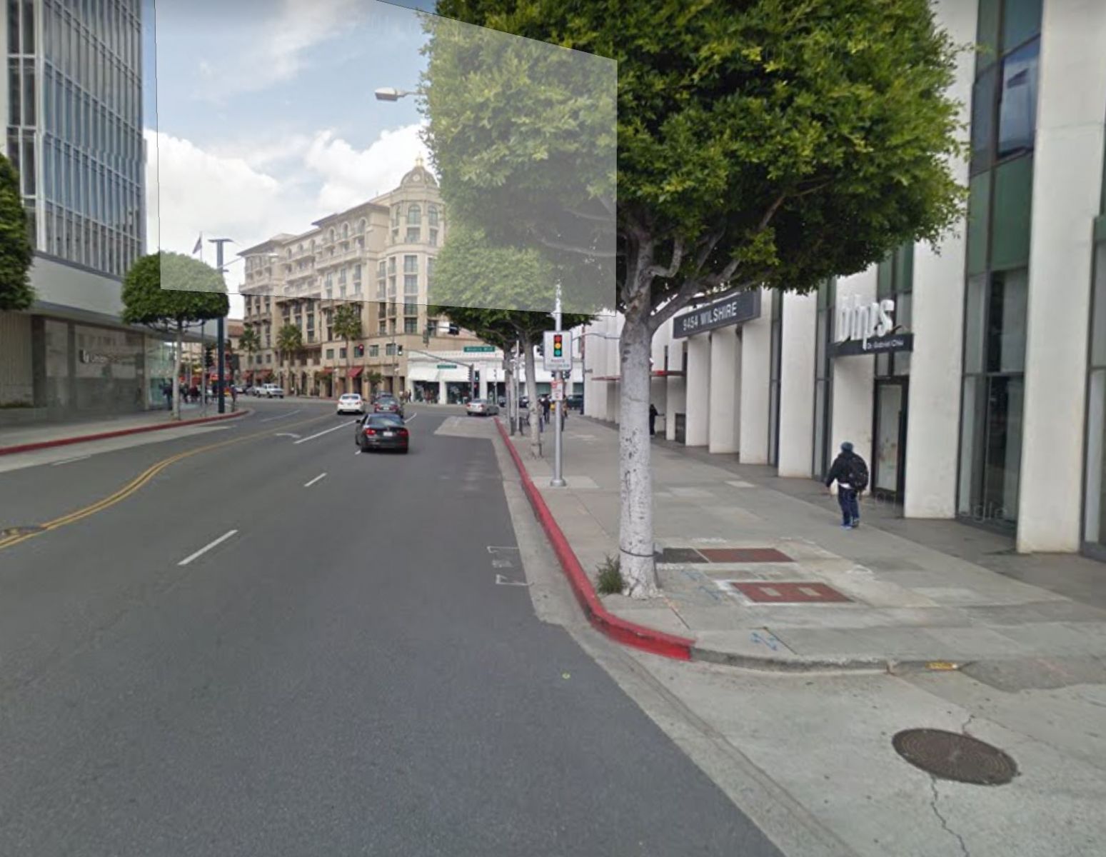 Fight Red Light Camera Ticket Wilshire Boulevard and Beverly Drive